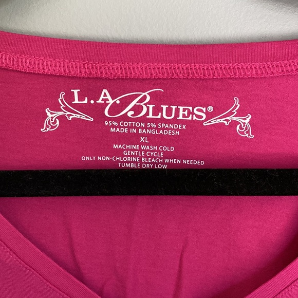 Basic Pink Tee - Picture 2 of 4